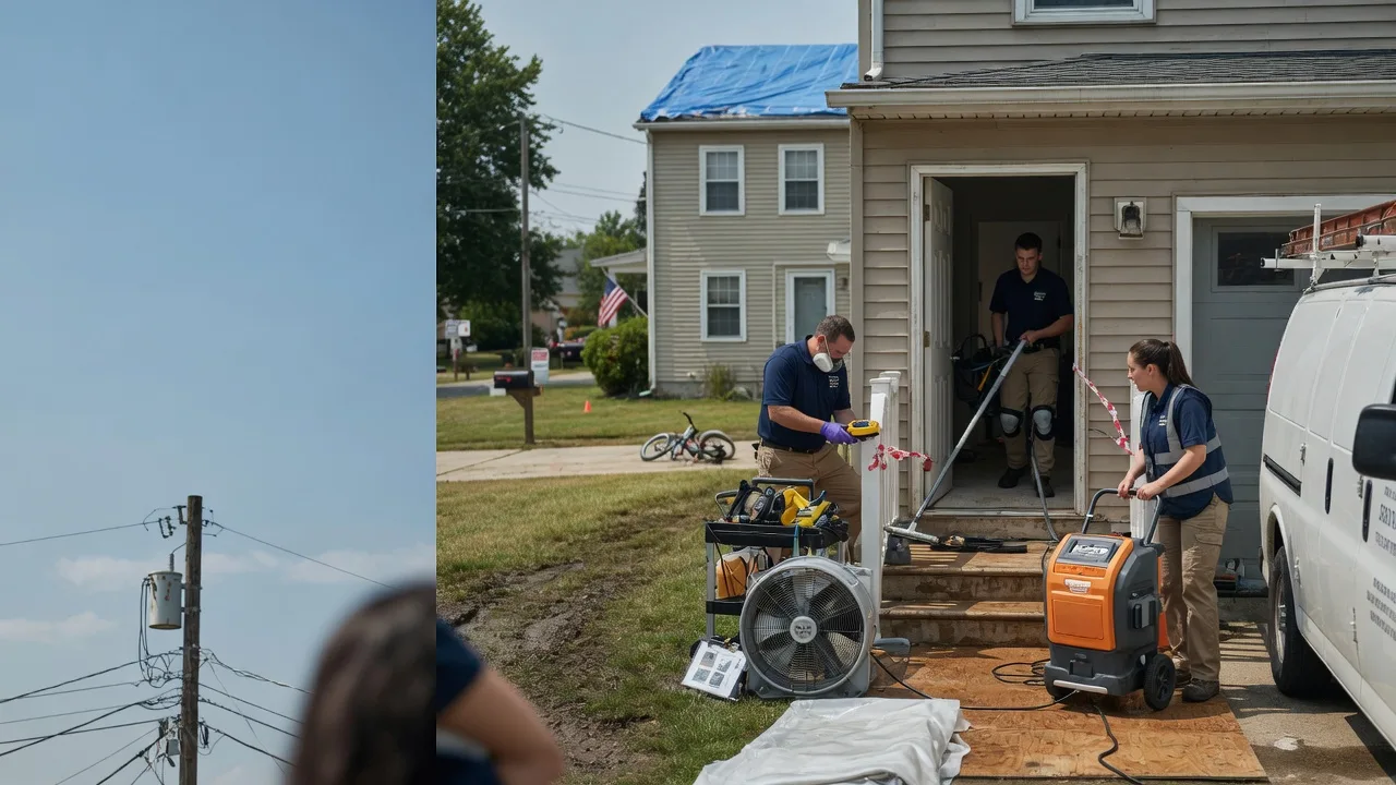 Water Damage Repair in Clarence, LA near me
